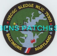 COAST GUARD,MARYLAND,BALTIMORE,USCGC SLEDGE,WLIC 75303 1